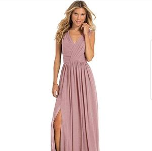 Dusty Rose bridesmaid dress